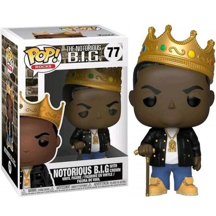 Men Funko Pop! Vinyl | Funko Notorious Big Crown Pop! Vinyl #77