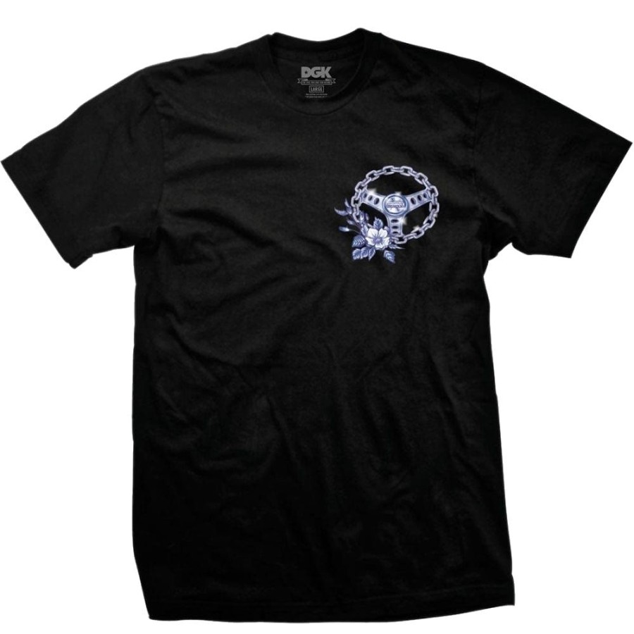 Men DGK Tees | Dgk Rollin Lo Tee - Black