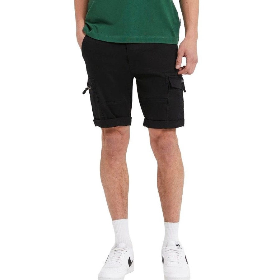 Men Henleys Shorts | Henleys Lione Denim Short - Black