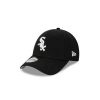 Kids New Era Headwear | New Era Youth 9Forty Strapback Chicago White Sox - Black