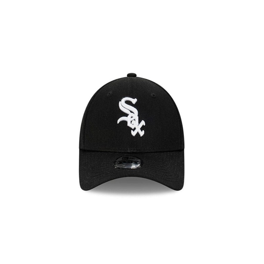 Kids New Era Headwear | New Era Youth 9Forty Strapback Chicago White Sox - Black