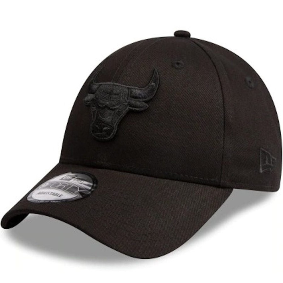 Men New Era Strapback | New Era 9Forty Strapback Chicago Bulls - Black / Black