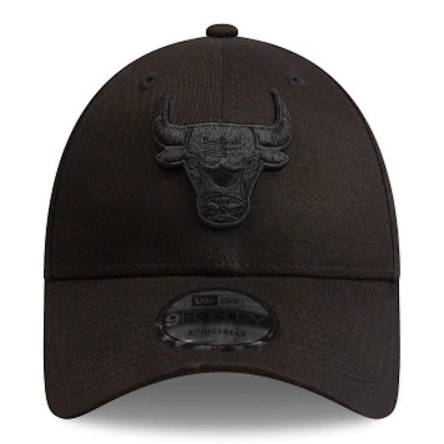 Men New Era Strapback | New Era 9Forty Strapback Chicago Bulls - Black / Black