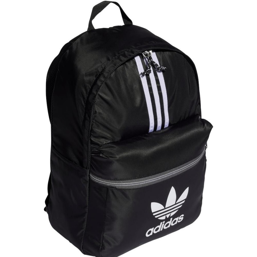 Kids Adidas School Bags | Adidas Adicolor Archive Backpack - Black / Black