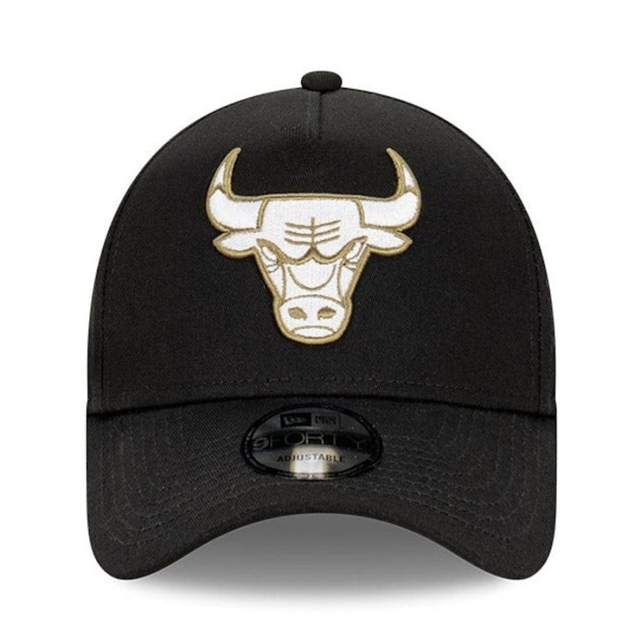 Men New Era Nba Hats | New Era 9Forty A-Frame Snapback Chicago Bulls - Black / Olive