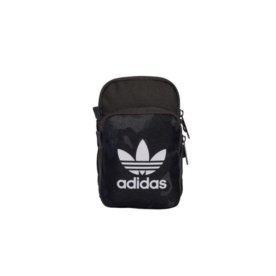 Kids Adidas School Bags | Adidas Camo Festival Bag - Utility Black