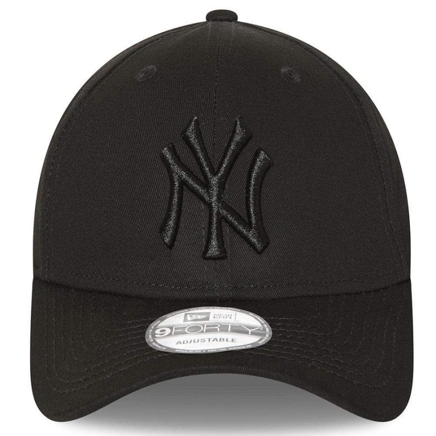 Men New Era Strapback | New Era 9Forty Strapback New York Yankees - Black / Black