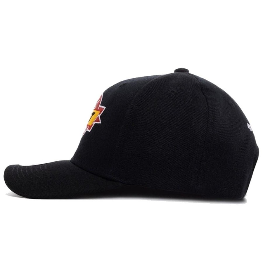 Men Mitchell u0026 Ness Nba Hats | Mitchell & Ness Point Guard Classic Red Snapback Miami Heat - Black