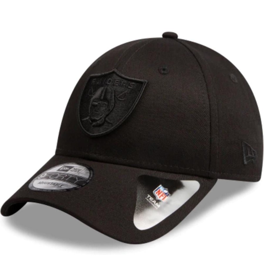 Men New Era Strapback | New Era 9Forty Strapback Las Vegas Raiders - Black / Black