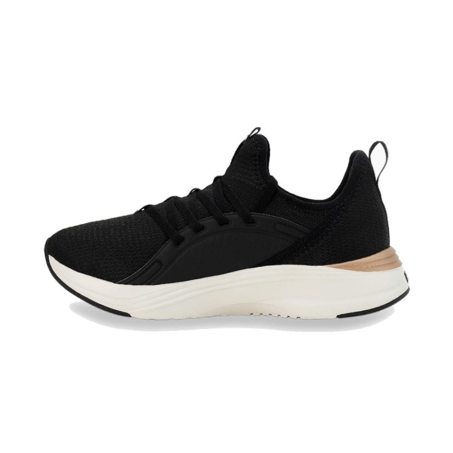 Women Puma Puma | Puma Womens Softride Sophia 2 - Black / Gold / White