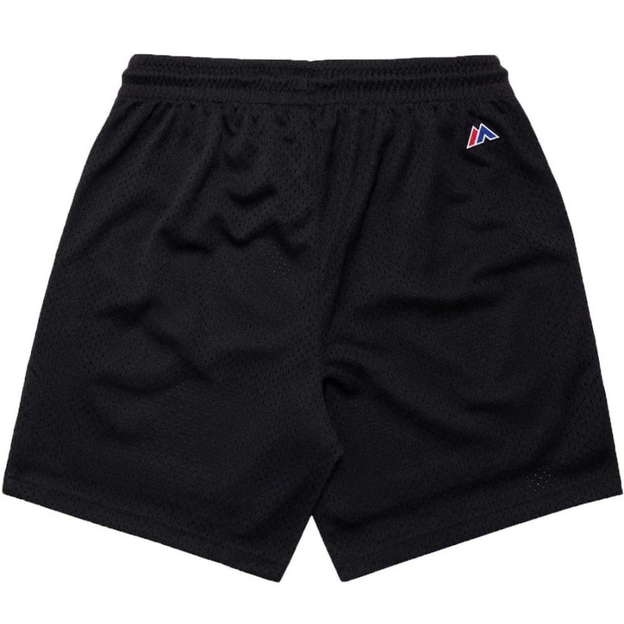 Men Majestic Athletic Shorts | Majestic Athletic Vintage Sport Mesh Short Las Vegas Raiders - Faded Black