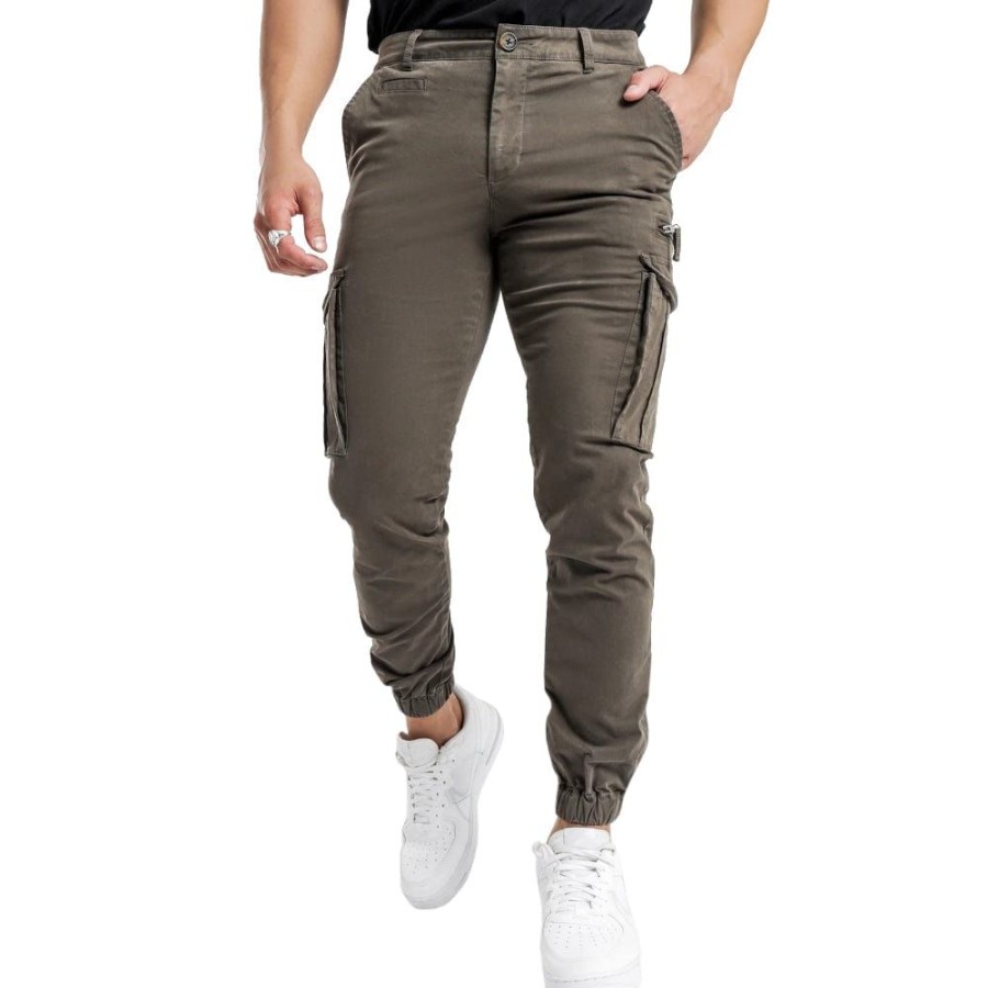 Men Henleys Plus Size | Henleys Eagle Pant - Dark Forest