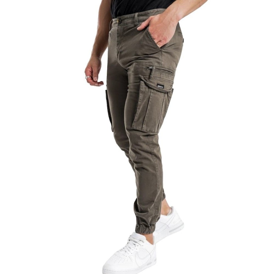 Men Henleys Plus Size | Henleys Eagle Pant - Dark Forest