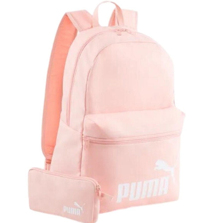 Men Puma Bags | Puma Phase Backpack Set - Peach Smoothie