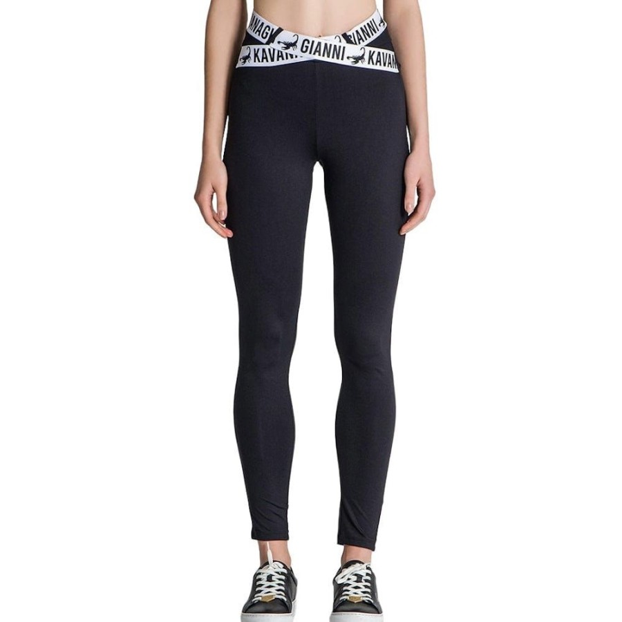 Women Gianni Kavanagh Bottoms | Gianni Kavanagh Womens Drift Leggings - Black