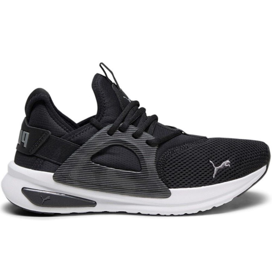 Men Puma Puma | Puma Softride Enzo Evo Hyperwave - Black / Cool Dark Grey