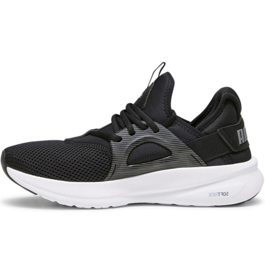 Men Puma Puma | Puma Softride Enzo Evo Hyperwave - Black / Cool Dark Grey