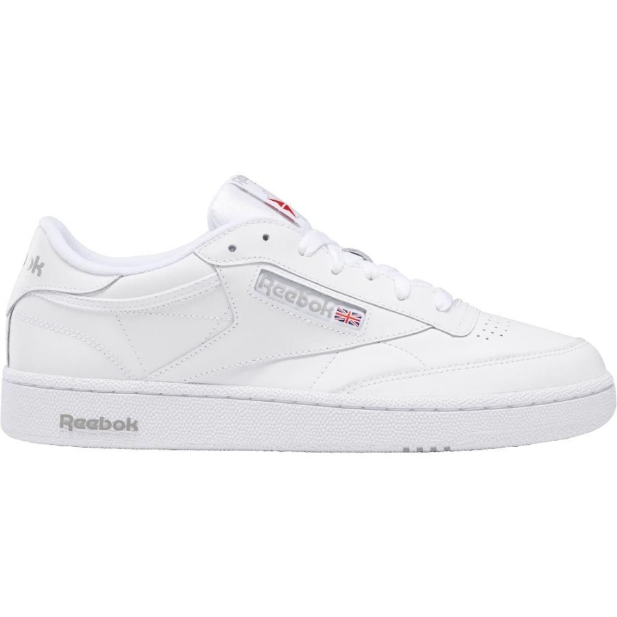 Men Reebok Reebok | Reebok Club C 85 - White / Sheer Grey