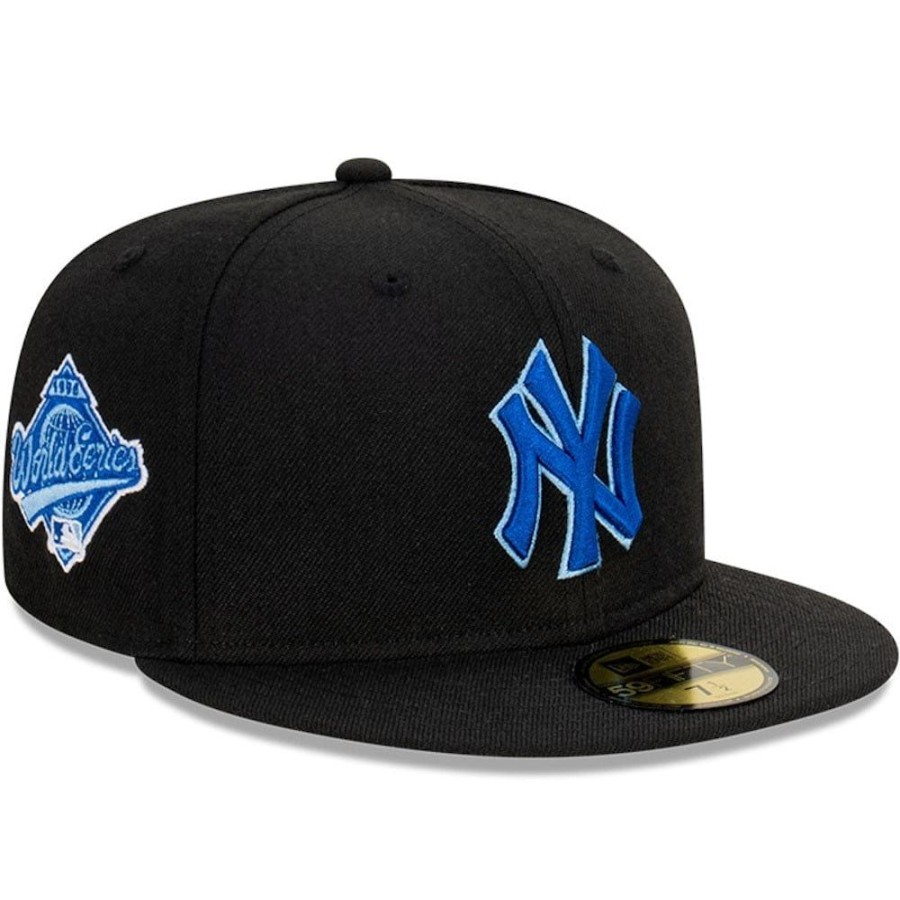 Men New Era Fitted | New Era 59Fifty Digi Colour Fitted Cap New York Yankees - Black / Royal / Blue Sky