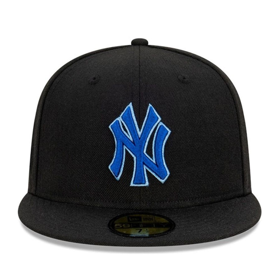 Men New Era Fitted | New Era 59Fifty Digi Colour Fitted Cap New York Yankees - Black / Royal / Blue Sky