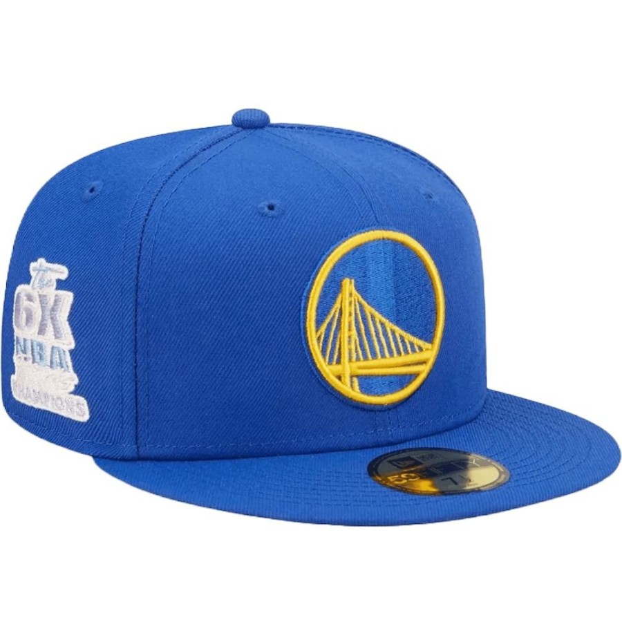 Men New Era Fitted | New Era 59Fifty Pop Sweat Fitted Cap Golden State Warriors - Blue