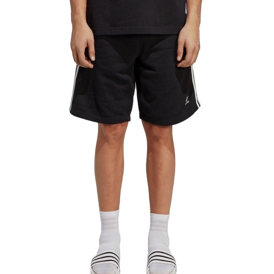 Men Adidas Shorts | Adidas 3-Stripe Short - Black