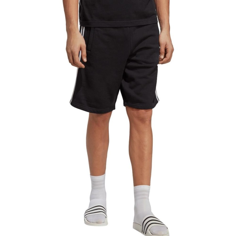 Men Adidas Shorts | Adidas 3-Stripe Short - Black