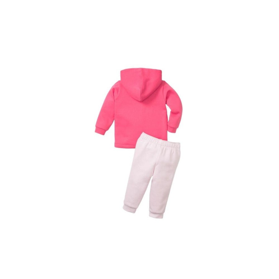 Kids Puma Infants | Puma Infants Minicats Colorblock Jogger - Pearl Pink