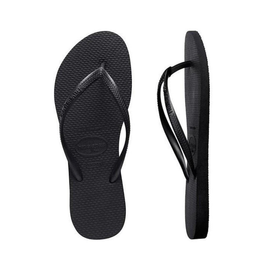 Men Havaianas Havaianas | Havaianas Womens Slim Basic - Black