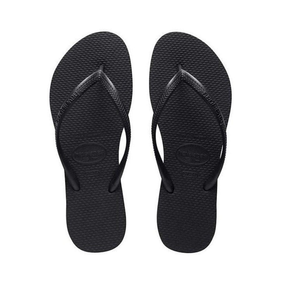 Men Havaianas Havaianas | Havaianas Womens Slim Basic - Black