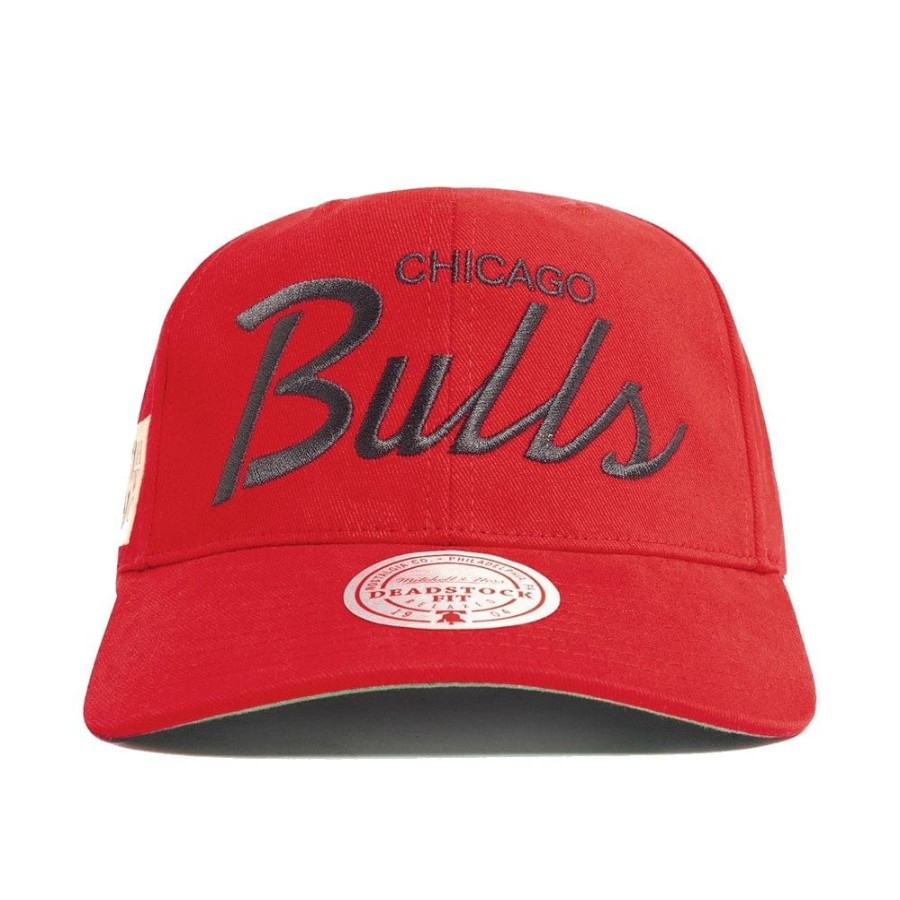 Men Mitchell u0026 Ness Nba Hats | Mitchell & Ness Best In Class Deadstock Snapback Chicago Bulls - Red