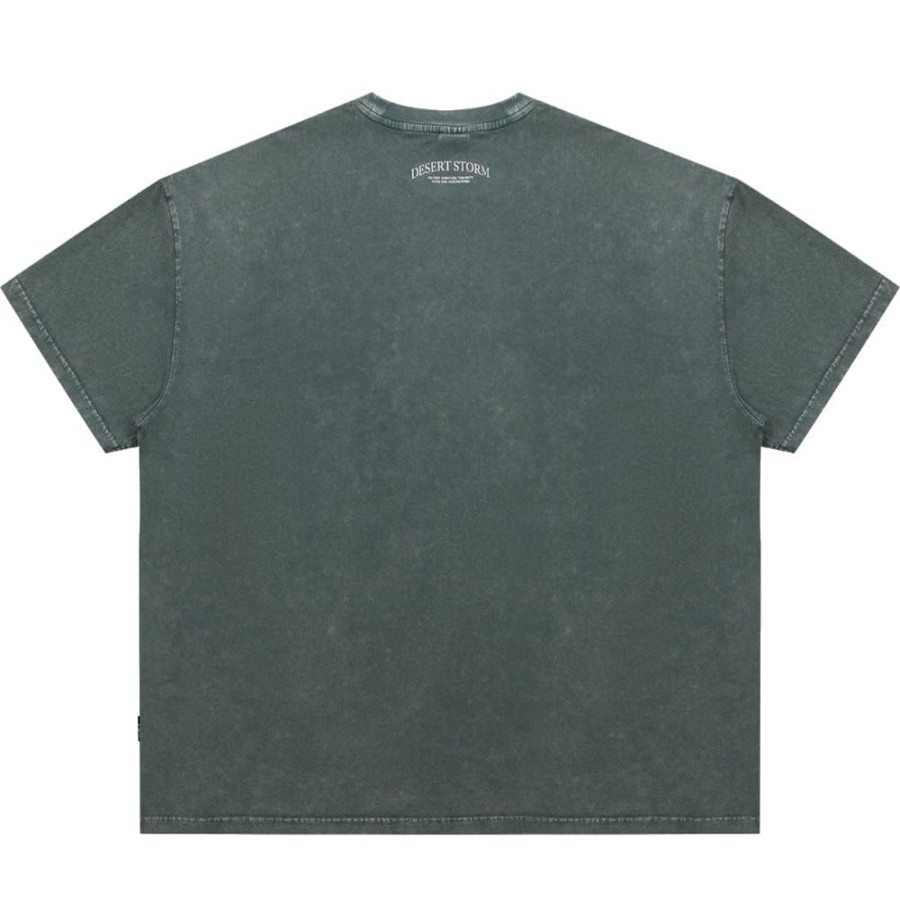 Men WNDRR Plus Size | Wndrr Desert Storm Vintage Fit Tee - Washed Grey