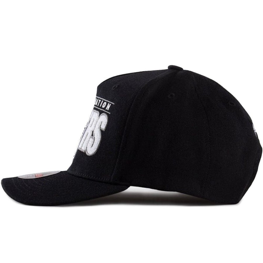 Men Mitchell u0026 Ness Nfl Hats | Mitchell & Ness Billboard 2.0 Classic Redline Snapback Las Vegas Raiders - Black