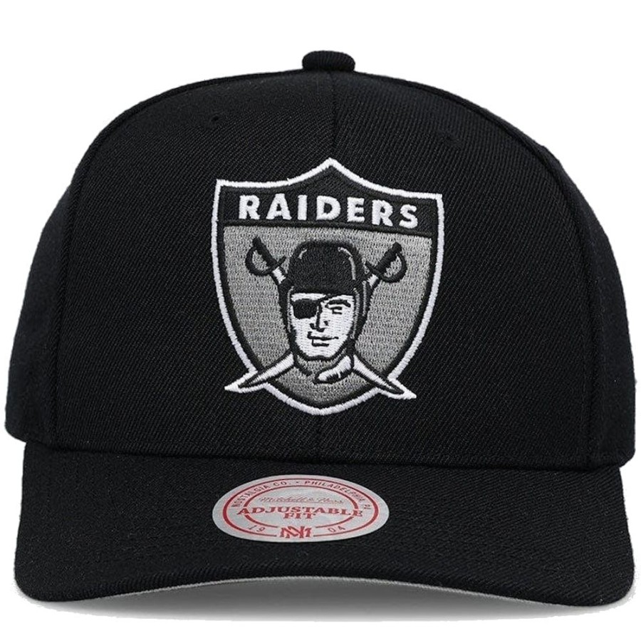 Men Mitchell u0026 Ness Snapback | Mitchell & Ness Team Og Snapback Las Vegas Raiders - Black