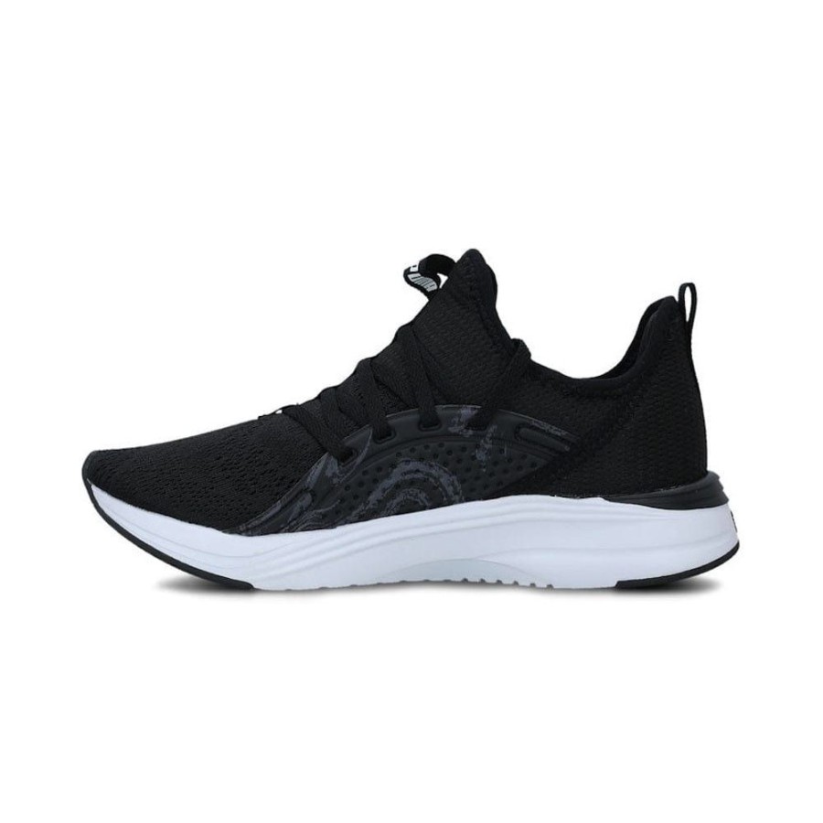 Women Puma Puma | Puma Womens Softride Sophia 2 Marbleized - Black / White