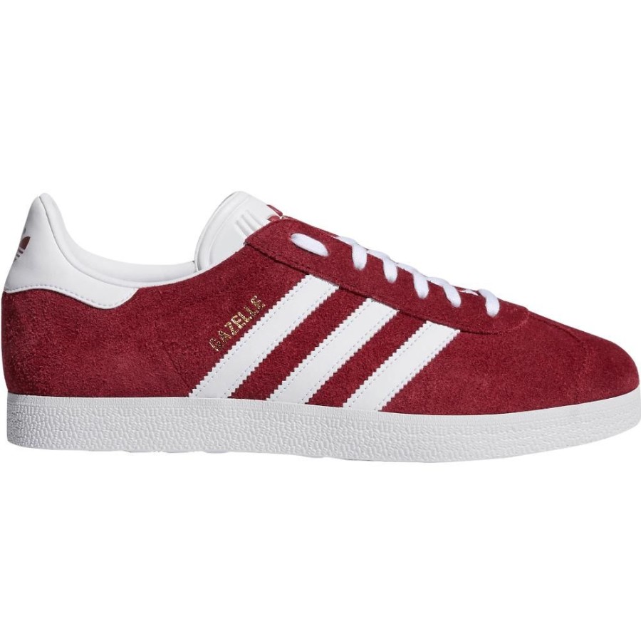 Men Adidas Adidas | Adidas Gazelle - Burgundy / White