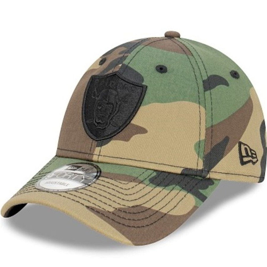 Men New Era Nfl Hats | New Era 9Forty Strapback Las Vegas Raiders - Woodland Camo