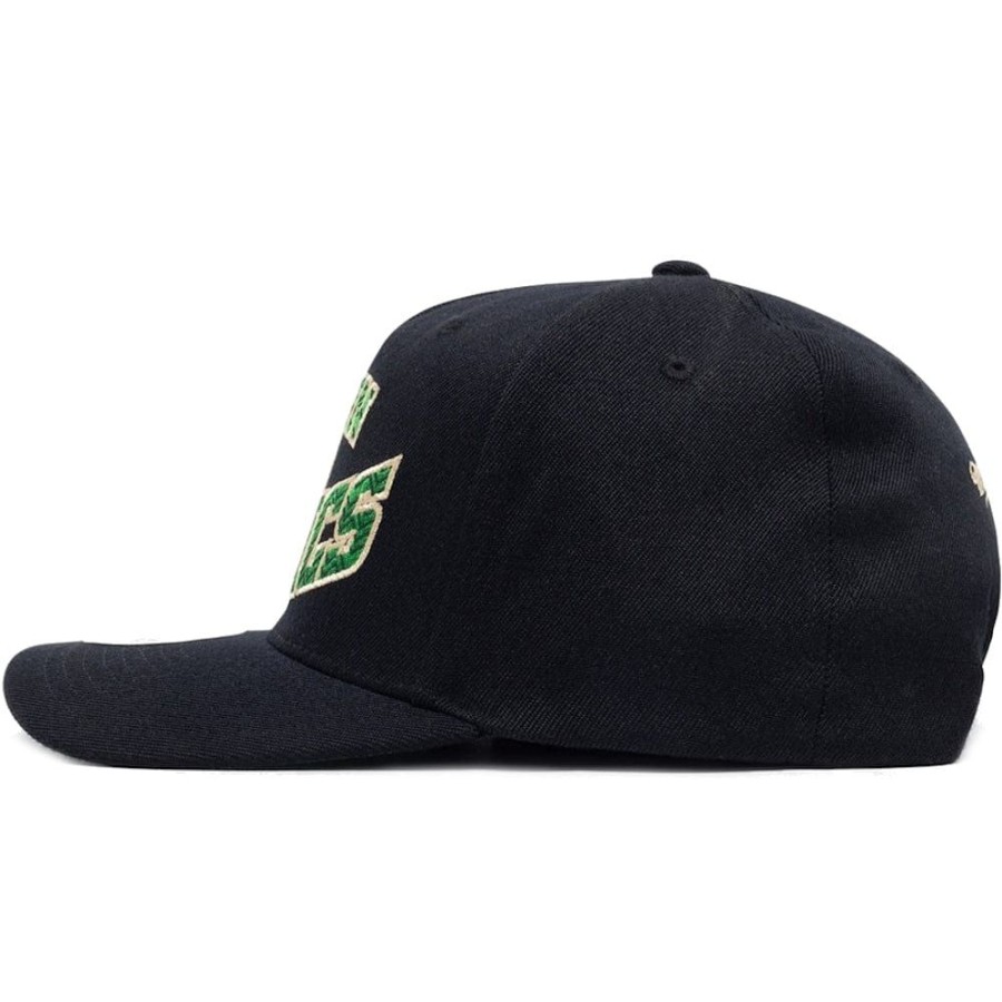 Men Mitchell u0026 Ness Nba Hats | Mitchell & Ness Lay Up Classic Redline Stretch Snapback Boston Celtics - Black