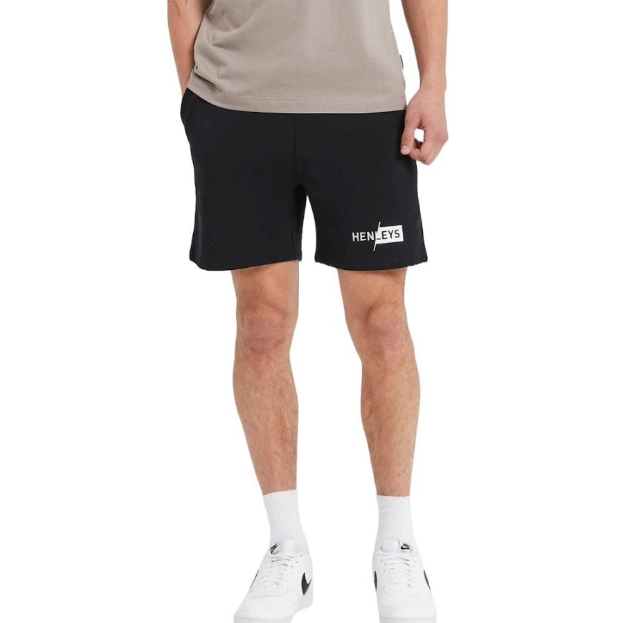 Men Henleys Shorts | Henleys Resistance Track Short - Black