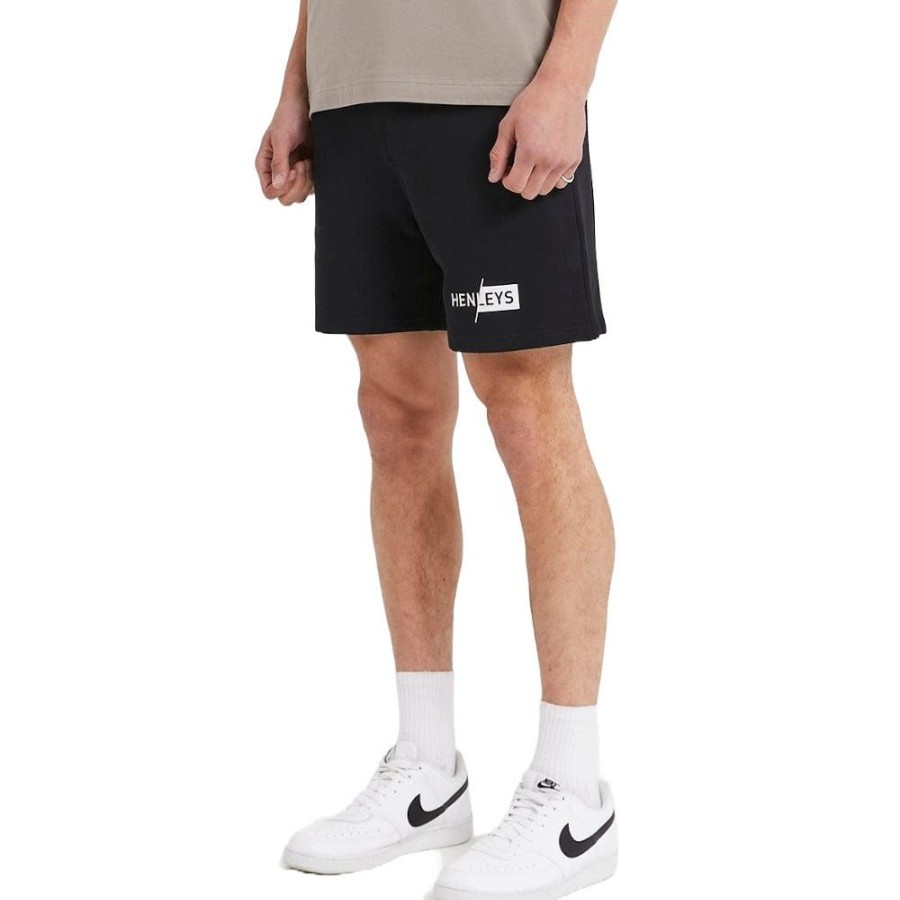 Men Henleys Shorts | Henleys Resistance Track Short - Black