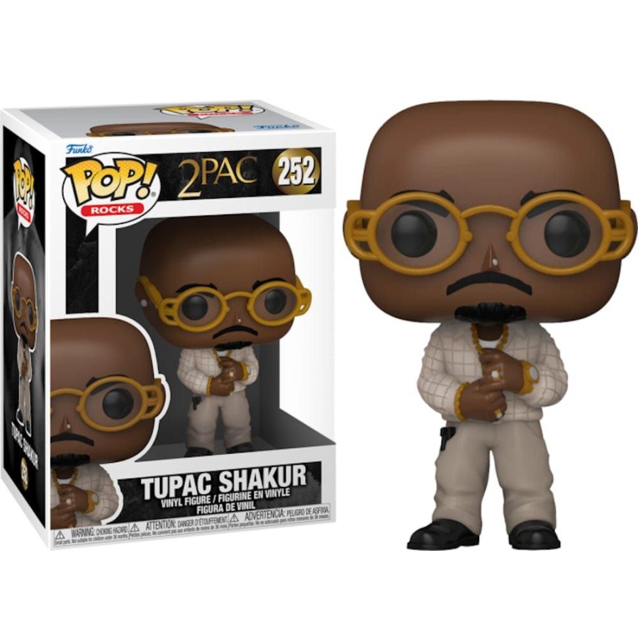 Men Funko Pop! Vinyl | Funko Tupac Shakur Loyal To The Game Pop! Vinyl #252