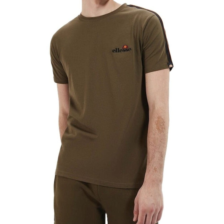 Men Ellesse Plus Size | Ellesse Crotone 2 Tee - Khaki