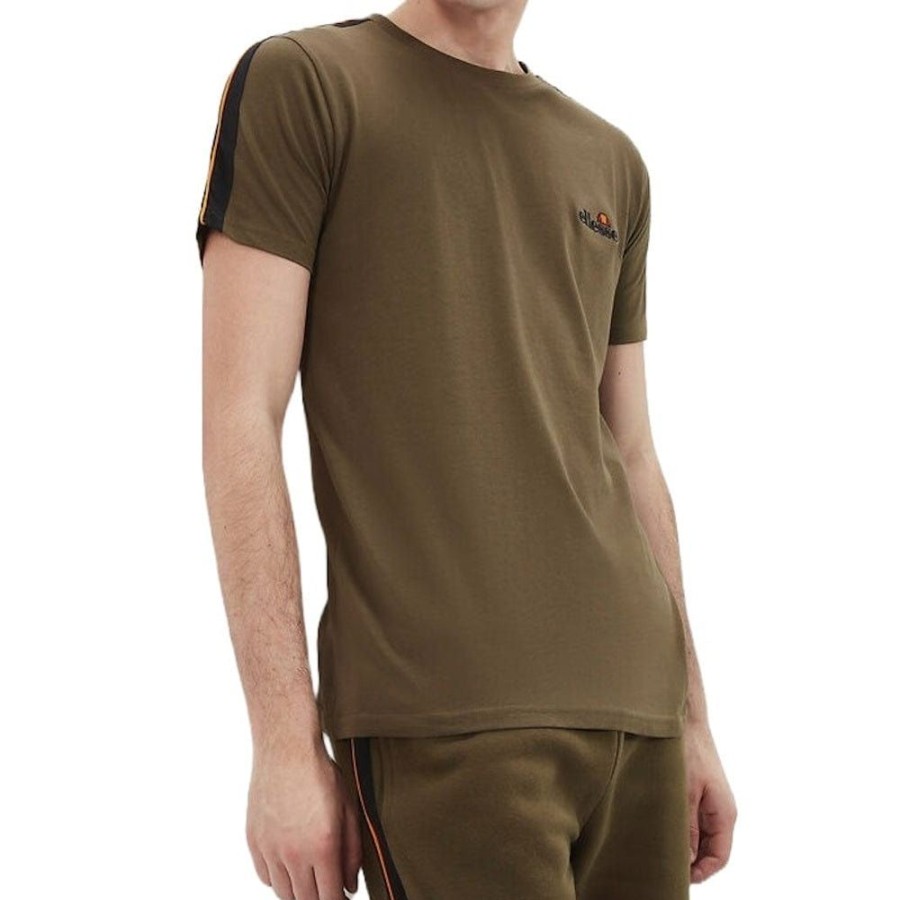 Men Ellesse Plus Size | Ellesse Crotone 2 Tee - Khaki