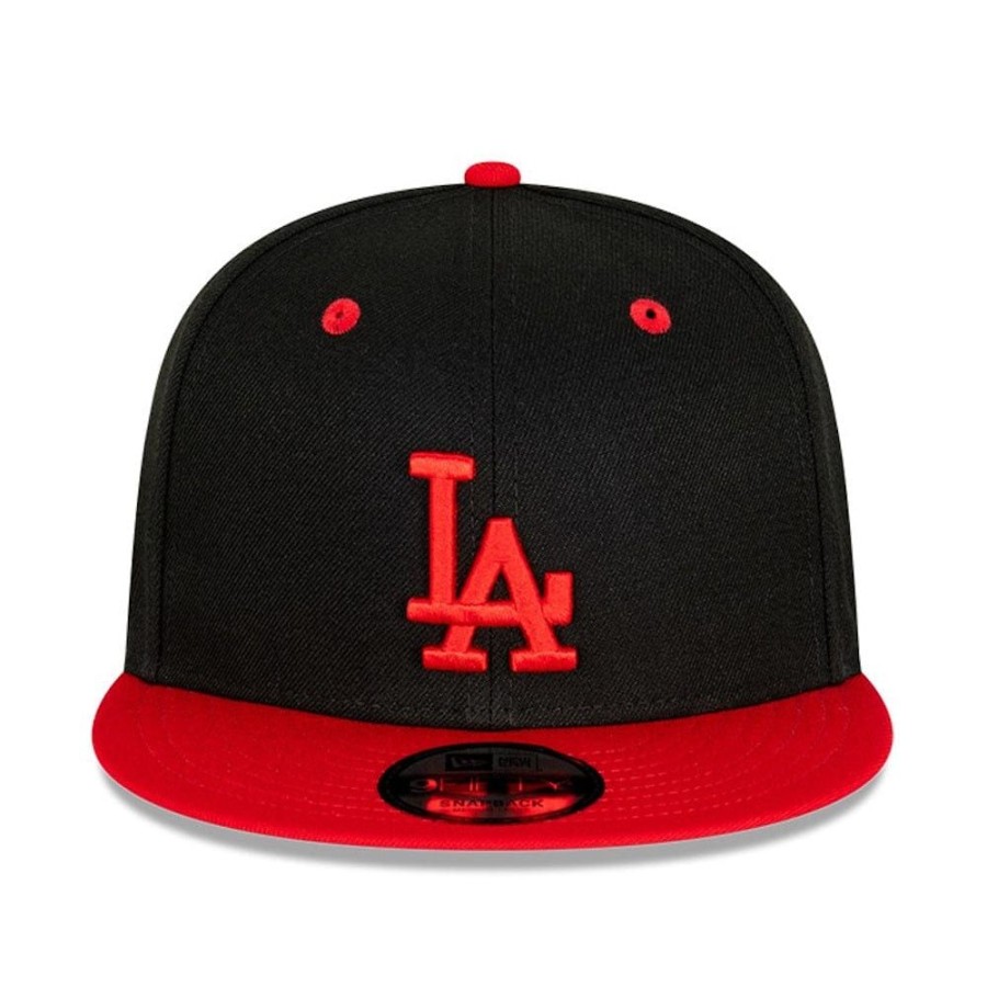 Men New Era Snapback | New Era 9Fifty Snapback Los Angeles Dodgers - Black / Scarlet