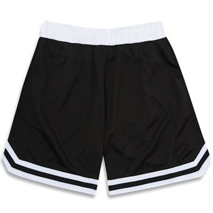 Men New Era Mlb Clothing | New Era Logo Emblem Shorts New York Yankees - Black