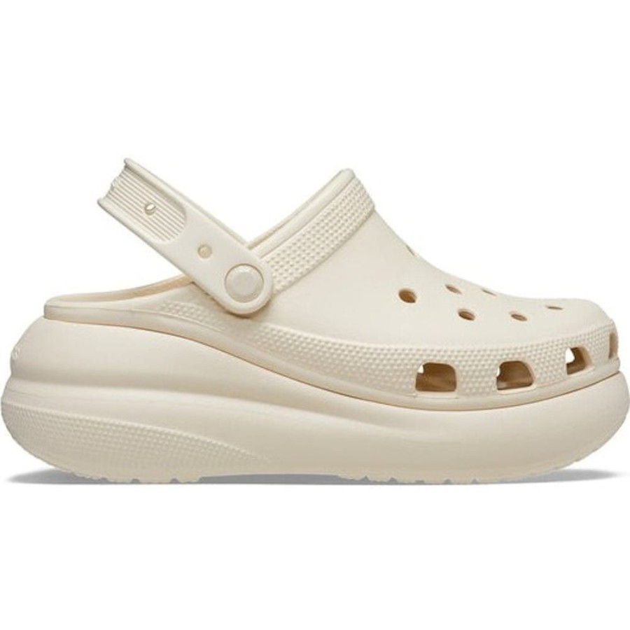 Men Crocs Crocs | Crocs Classic Crush Clog - Bone