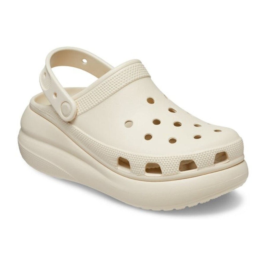 Men Crocs Crocs | Crocs Classic Crush Clog - Bone