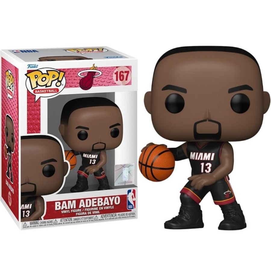 Men Funko Pop! Vinyl | Funko Nba Heat Bam Adebayo Pop! Vinyl #167