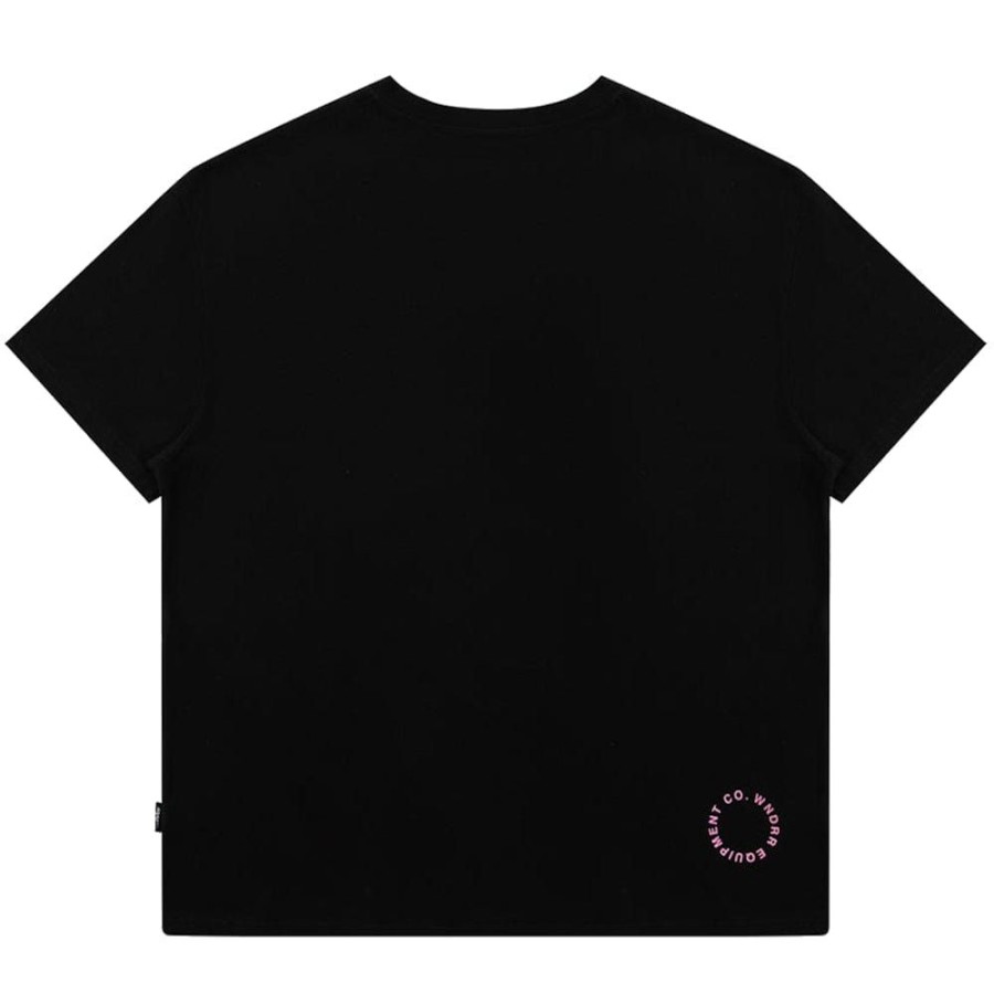 Men WNDRR Tees | Wndrr Reclaim Box Fit Tee - Black