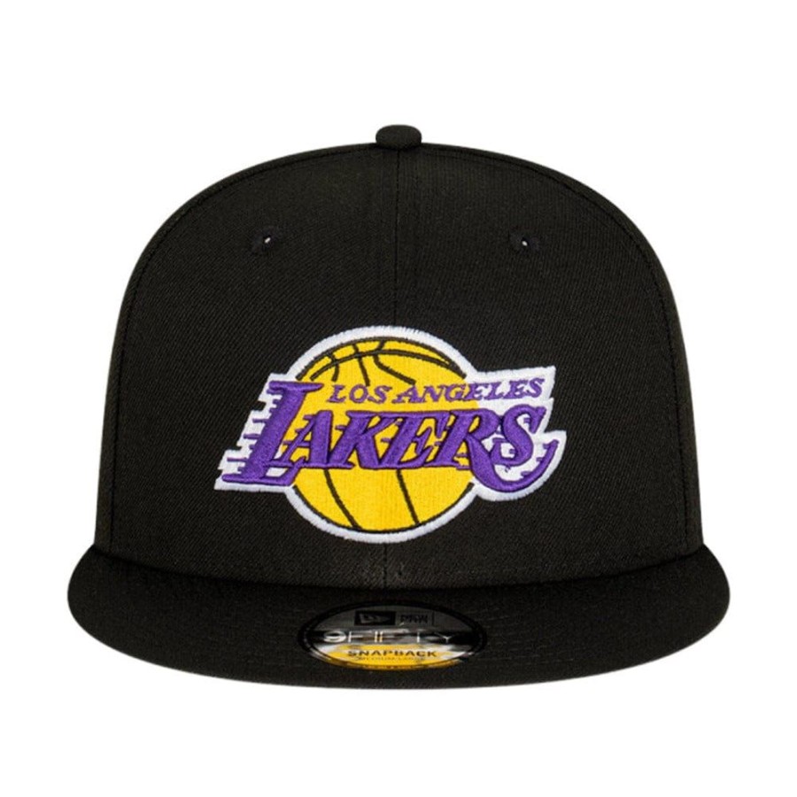 Men New Era Snapback | New Era 9Fifty Champs Snapback Los Angeles Lakers - Black / Metallic Gold